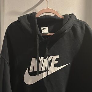 🦸‍♂️Big & Tall -Nike Black Sweater with Signature Swoosh